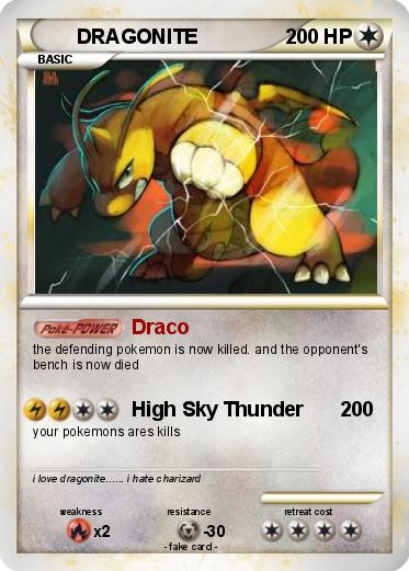 Pokemon DRAGONITE