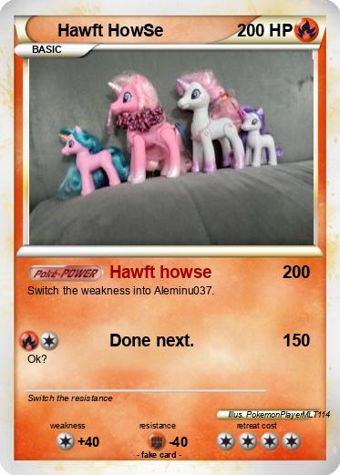 Pokemon Hawft HowSe