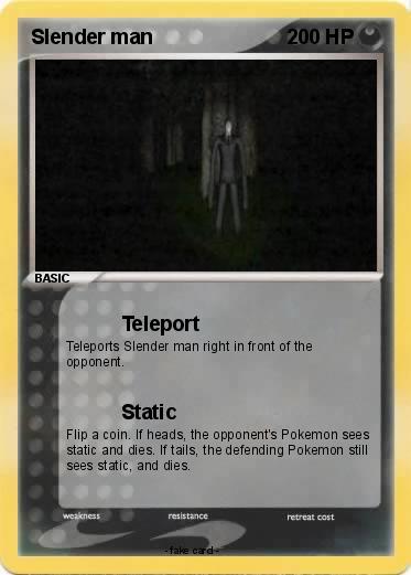 Pokemon Slender man
