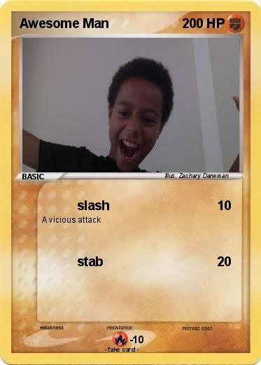 Pokemon Awesome Man