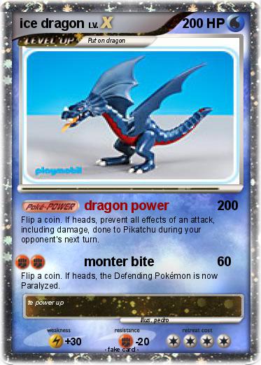 Pokemon ice dragon