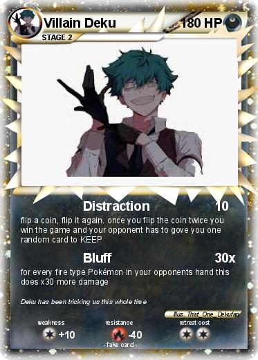 Pokemon Villain Deku