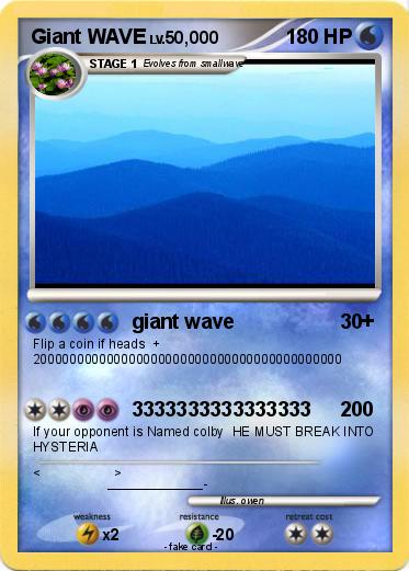 Pokemon Giant WAVE