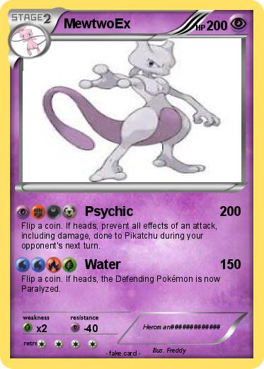 Pokemon MewtwoEx