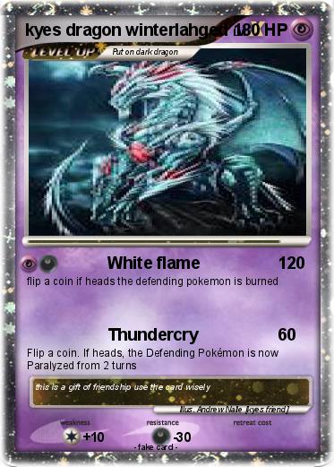 Pokemon kyes dragon winterlahged