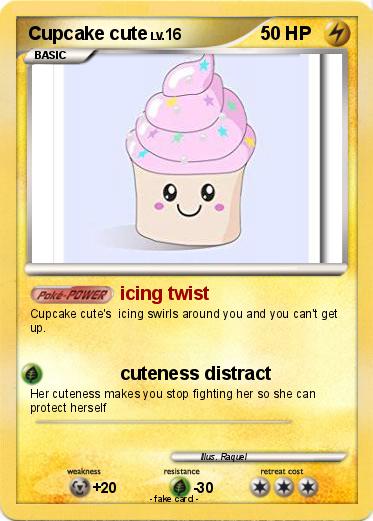 Pokemon Cupcake cute