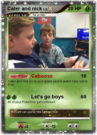 Pokemon Cater and nick