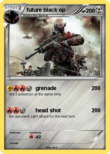 Pokemon future black op