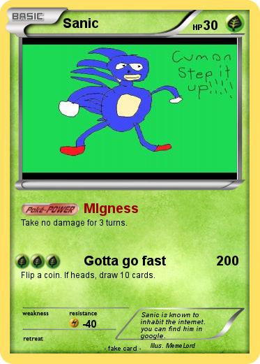 Pokemon Sanic