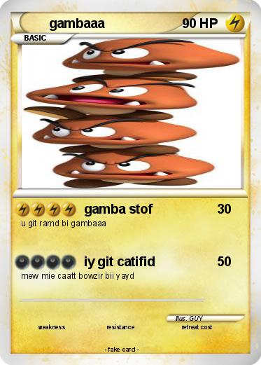 Pokemon gambaaa