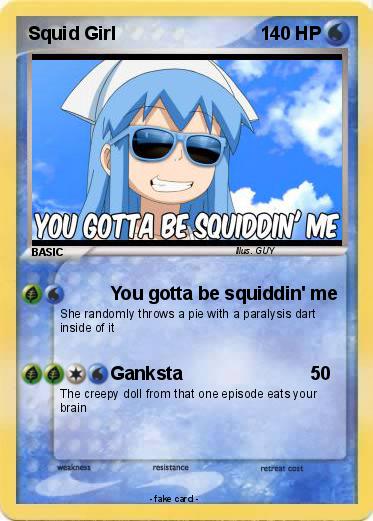 Pokemon Squid Girl