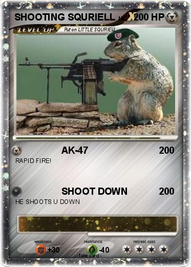 Pokemon SHOOTING SQURIELL