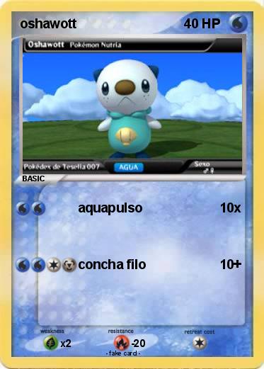 Pokemon oshawott