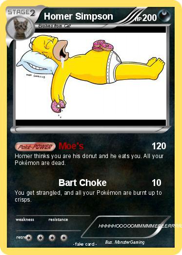 Pokemon Homer Simpson