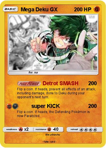 Pokemon Mega Deku GX