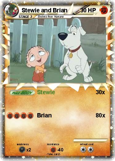 Pokemon Stewie and Brian