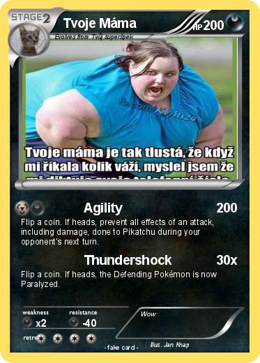 Pokemon Tvoje Máma