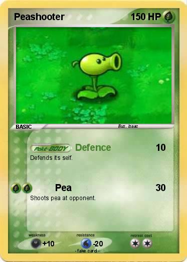 Pokemon Peashooter