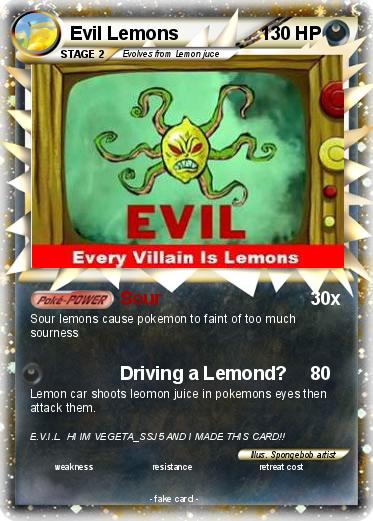 Pokemon Evil Lemons