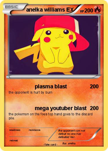 Pokemon anelka williams EX