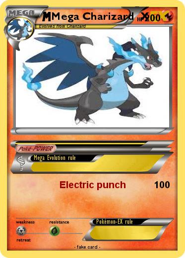 Pokemon Mega Charizard  X