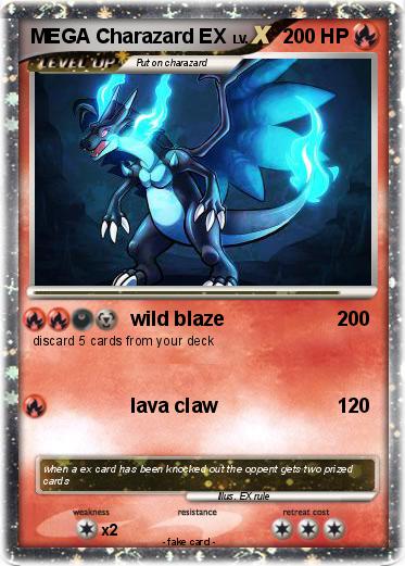 Pokemon MEGA Charazard EX