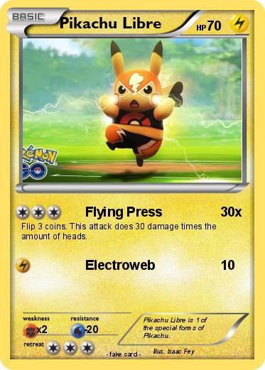 Pokemon Pikachu Libre