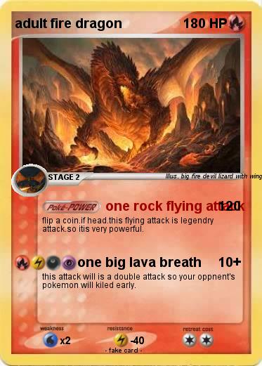 Pokemon adult fire dragon