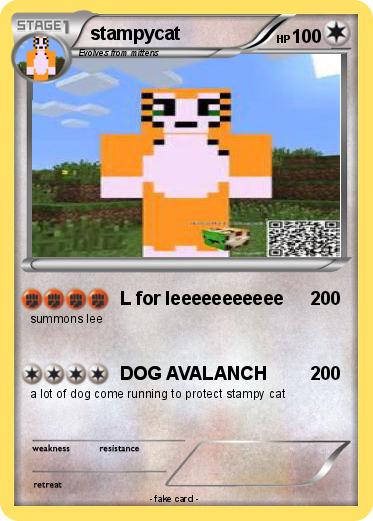 Pokemon stampycat