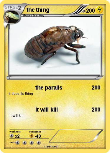 Pokemon the thing