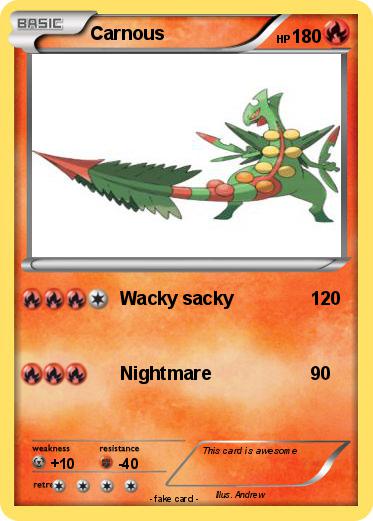 Pokemon Carnous
