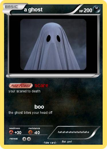 Pokemon a ghost
