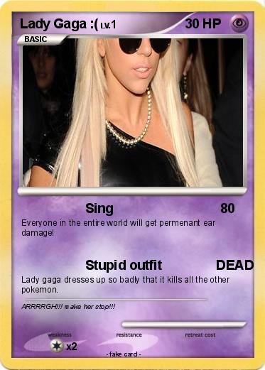 Pokemon Lady Gaga :(