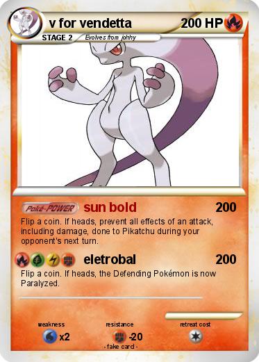 Pokemon v for vendetta