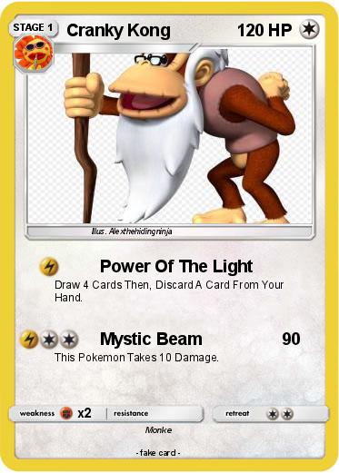 Pokemon Cranky Kong