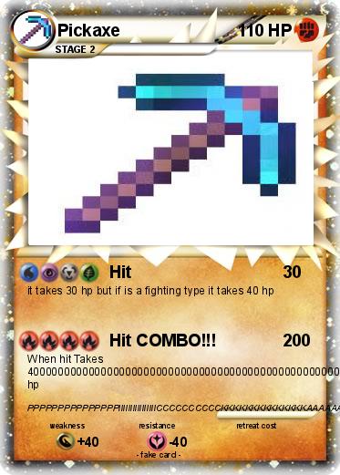 Pokemon Pickaxe