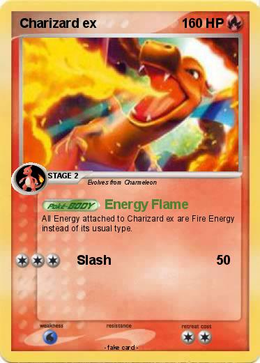 Pokemon Charizard ex