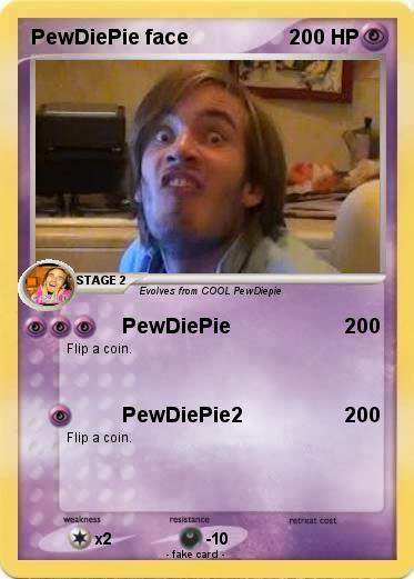 Pokemon PewDiePie face