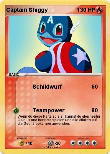 Pokemon Captain Shiggy