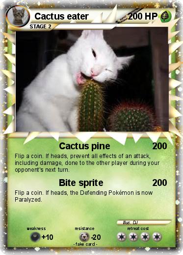 Pokemon Cactus eater