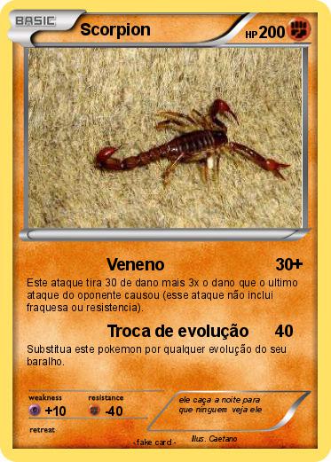 Pokemon Scorpion