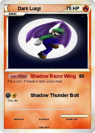 Pokemon Dark Luigi