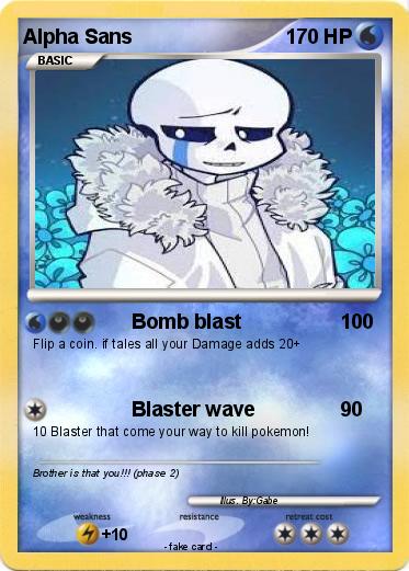 Pokemon Alpha Sans