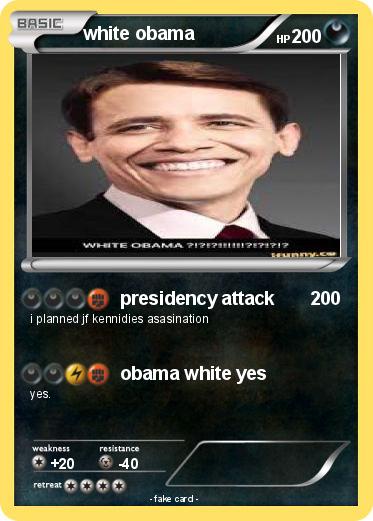 Pokemon white obama