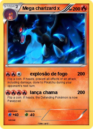 Pokemon Mega charizard x