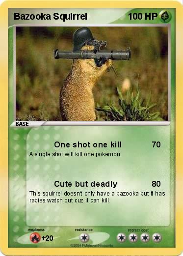 Pokemon Bazooka Squirrel