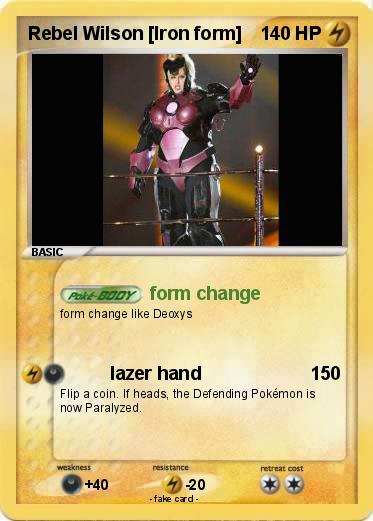 Pokemon Rebel Wilson [Iron form]