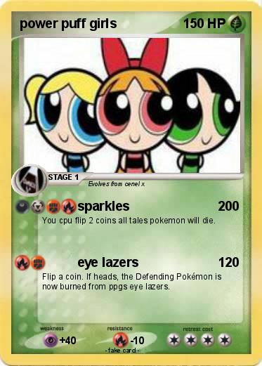 Pokemon power puff girls