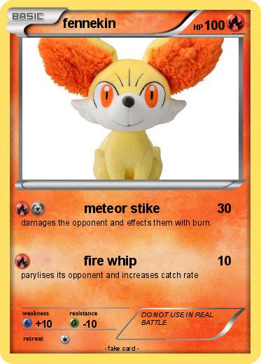 Pokemon fennekin