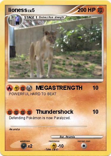 Pokemon lioness